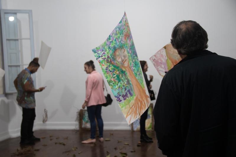 Abertura das exposições “Itajaí: O Passado Presente”, por Magru Floriano, e “Mulheres oníricas na magia dos orixás”, por Sabrina Vianna